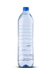 large plastic bottle with mineral water
