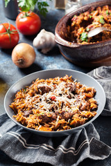 Giouvetsi - Greek beef and orzo stew