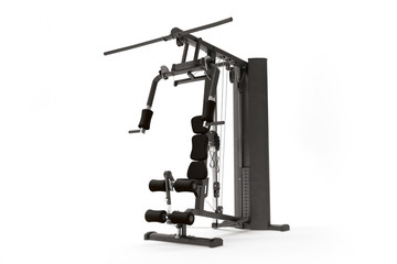 Gym machine isolated on white. 3d render