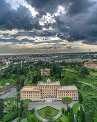 Aerial view of the Vatican