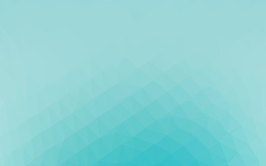 Light BLUE vector polygon abstract background. Colorful abstract illustration with gradient. Template for your brand book.