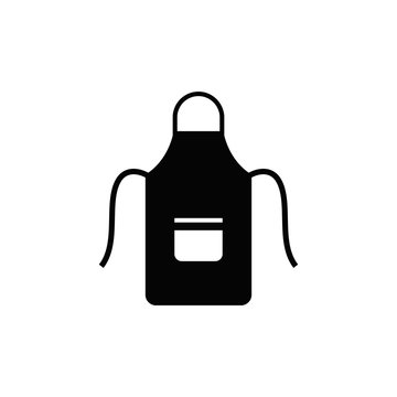 recommend clip art: Kitchen apron icon. Chef garment. Cooking protective garment for mobile and web concept.