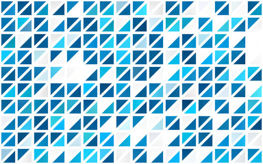 Light BLUE vector seamless texture in triangular style. Beautiful illustration with triangles in nature style. Design for textile, fabric, wallpapers.