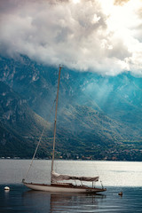 Europe. Italy. Summer. Beautiful place for traveling