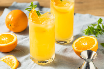 Homemade Orange Crush Cocktail - obrazy, fototapety, plakaty