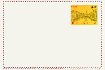 Kartka pocztowa w stylu vintage - obrazy, fototapety, plakaty