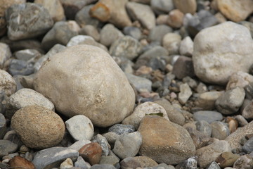 pebbles on beach