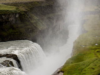Gullfoss waterfall 