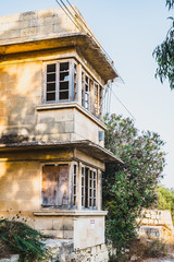 old abandoned building