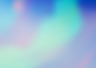 Light BLUE vector blurred shine abstract template. Colorful illustration in abstract style with gradient. The best blurred design for your business.