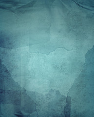 Blue textured grunge paper background