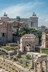 Old ruins in Rome