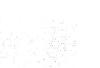 Light Multicolor, Rainbow vector background with rectangles.