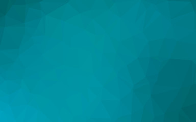 Light BLUE vector shining triangular template. A sample with polygonal shapes. Completely new template for your business design.