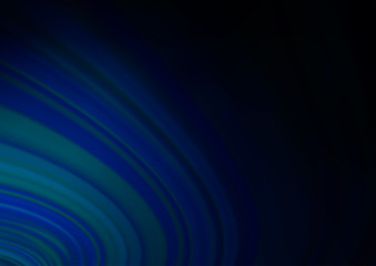 Dark BLUE vector glossy abstract background. Shining colorful illustration in a Brand new style. The elegant pattern for brand book.