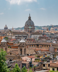 Naklejka na ściany i meble Rome from the Rooftops