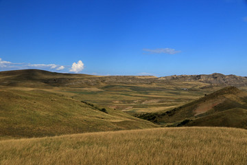 Landscape of Kakheti, Georgia