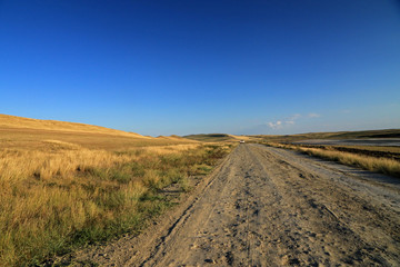 Landscape of Kakheti, Georgia