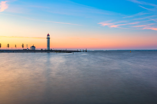 The lighthouse of Hellevoetsluis