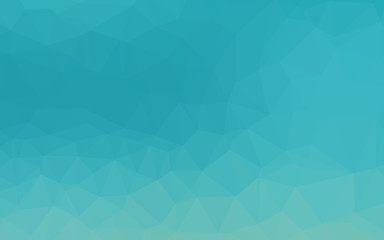 Light BLUE vector polygonal background. Triangular geometric sample with gradient.  Brand new design for your business.