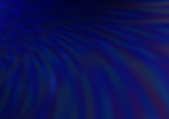 Dark BLUE vector blurred and colored background. Colorful abstract illustration with gradient. A completely new template for your design.