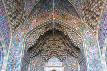 Fototapeta na wymiar Ceiling of the mosque