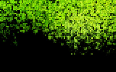 Dark Green vector layout with lines, rectangles. Modern abstract illustration with colorful rectangles. Pattern for commercials.