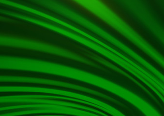 Light Green vector background with abstract lines. Shining crooked illustration in marble style. The template for cell phone backgrounds.