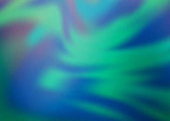 Light BLUE vector abstract template. An elegant bright illustration with gradient. The blurred design can be used for your web site.