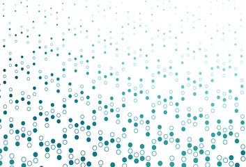 Light BLUE vector pattern with spheres.