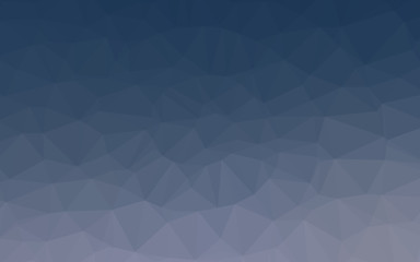 Light BLUE vector triangle mosaic texture. Shining illustration, which consist of triangles. Completely new template for your business design.