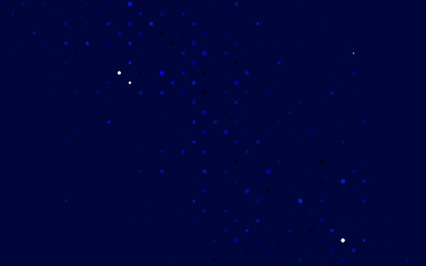 Light BLUE vector layout with circle shapes. Blurred decorative design in abstract style with bubbles. Pattern for ads, booklets.