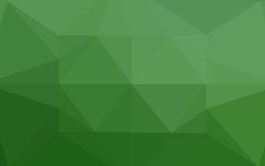 Obraz premium Light Green vector low poly texture. Brand new colored illustration in blurry style with gradient. Brand new design for your business.