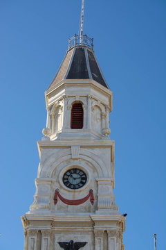Clock tower in a church