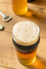 Alcoholic Cider and Beer Black Velvet