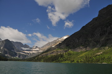 Obraz premium Landscape Glacier National Park Banff Hawaii