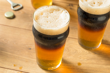 Alcoholic Cider and Beer Black Velvet