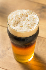 Alcoholic Cider and Beer Black Velvet