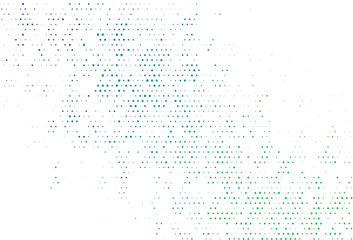 Light Blue, Green vector texture in rectangular style.