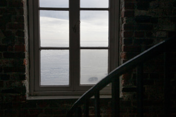 Ocean view from window
