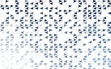 Light BLUE vector texture in triangular style. Decorative design in abstract style with triangles. Pattern can be used for websites.