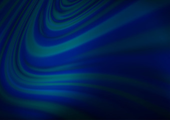 Dark BLUE vector blurred and colored background. Glitter abstract illustration with an elegant design. The template can be used for your brand book.