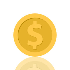 Money icon vector design. Dollar illustration