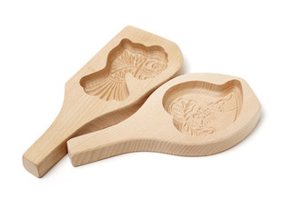 Wooden mold for moon cake