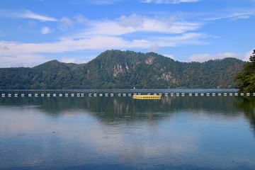 Fototapeta na wymiar 沼沢湖（福島県・金山町）