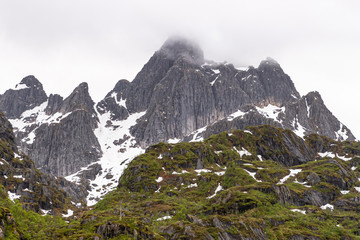 mountains in the alps