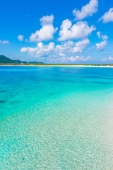 Fototapeta premium 伊平屋島の海