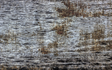 Obraz premium black wall wood texture background