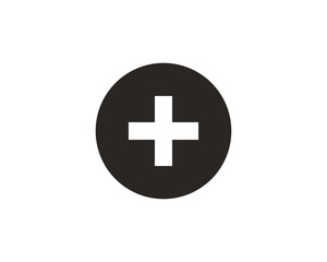 Fototapeta premium Plus icon symbol vector