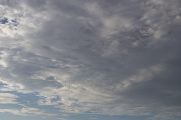 Obraz premium Dark cloudy sky.